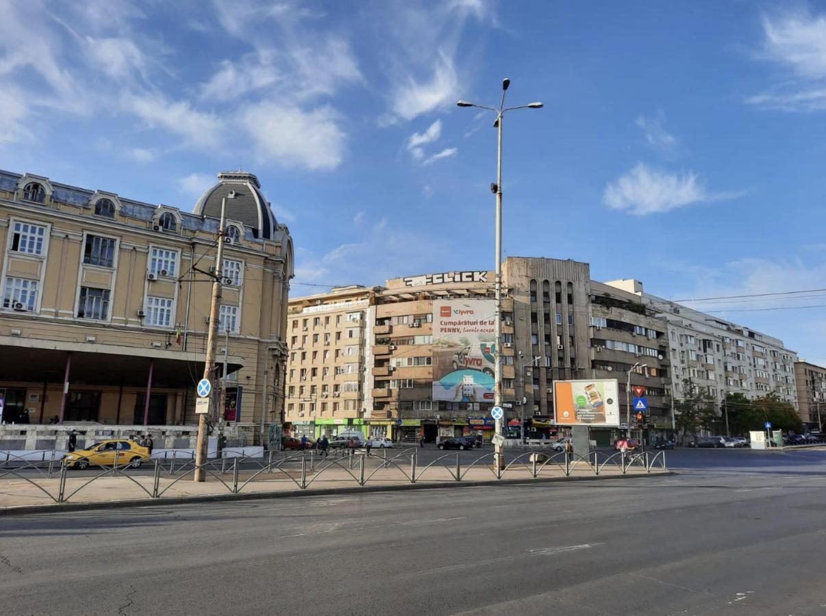 Luxury City Center Apartment - Bucharest Railways Station Eksteriør billede
